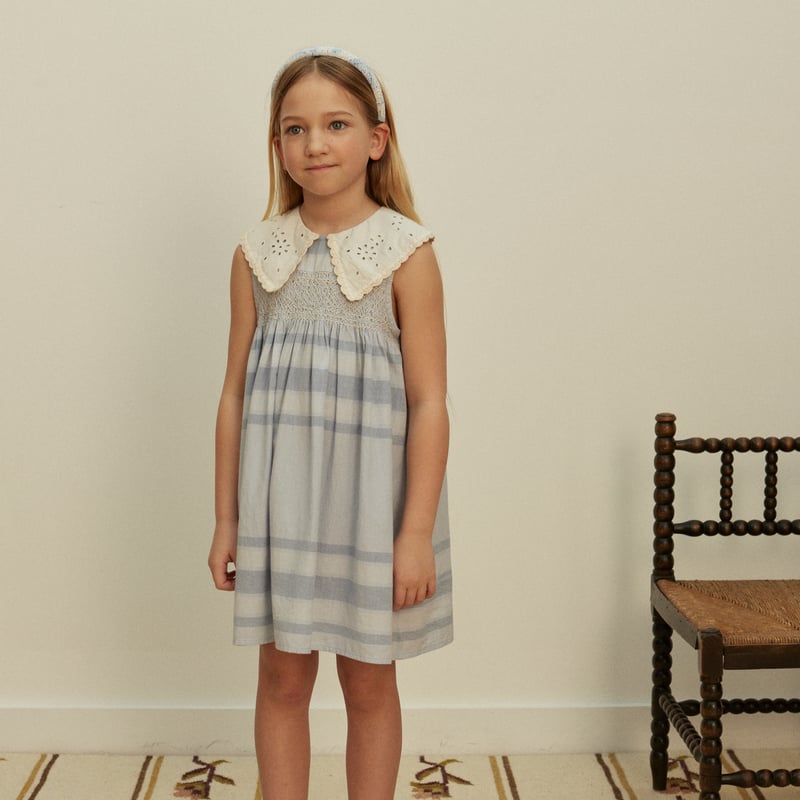 Apolina / Cornelia Sleeveless Smock Dress - Sum