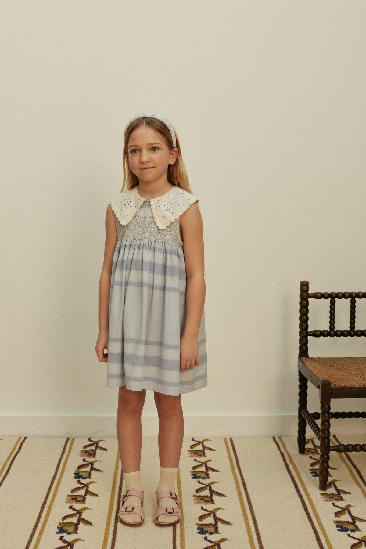 Apolina / Cornelia Sleeveless Smock Dress - Sum