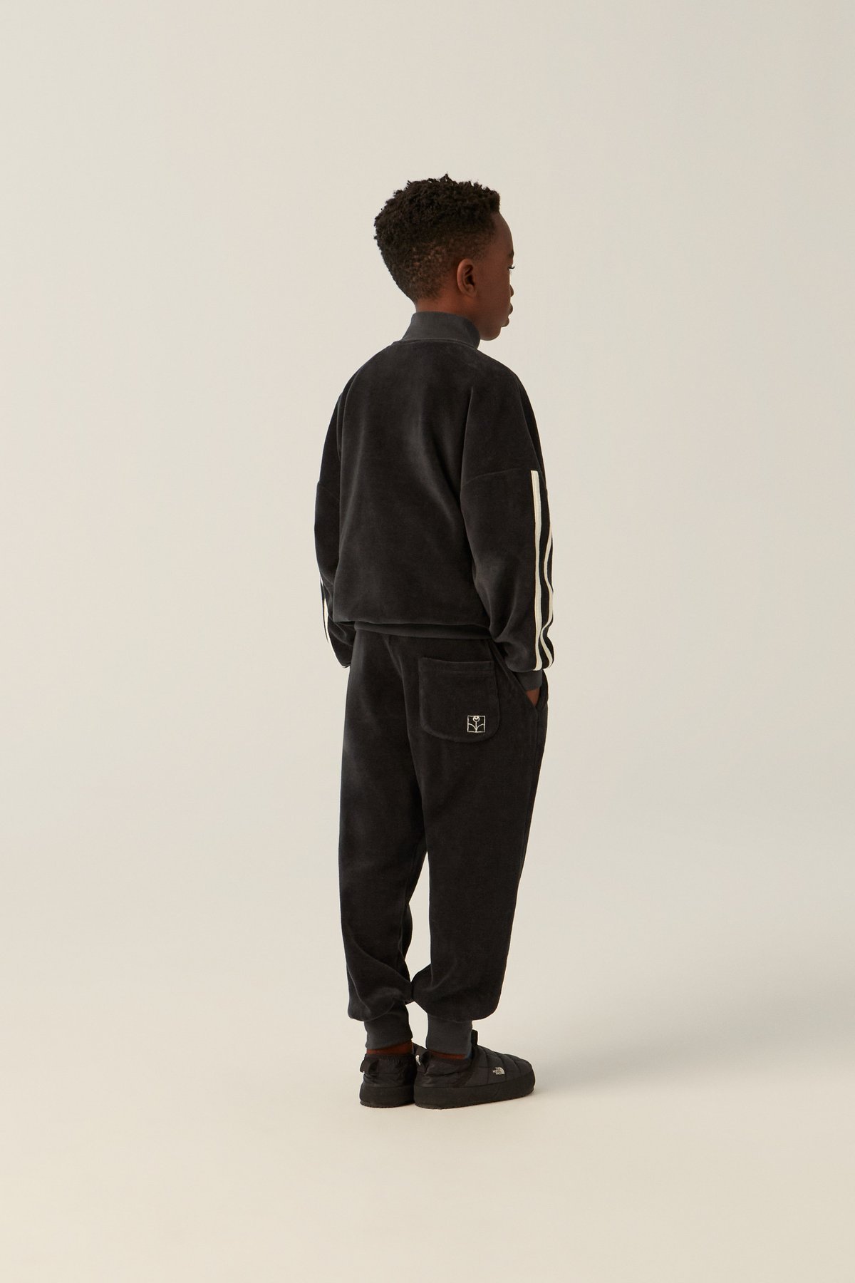 トップス the campamento Grey Contrast sweat 7-8y the campamento / GREY CONTRAST SWEATSHIRT | cal