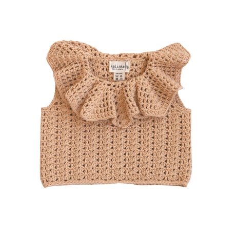 ロンパース・カバーオール Kalinka Margarita Romper Blush Chestnut Kalinka Margarita Romper Blush Chestnut