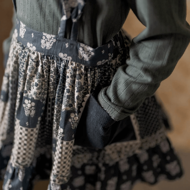 Little cotton clothes / Aria Skirt- Patchwork P 