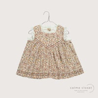 Apolina / Ursina Frill Pinafore - Autumn Harves