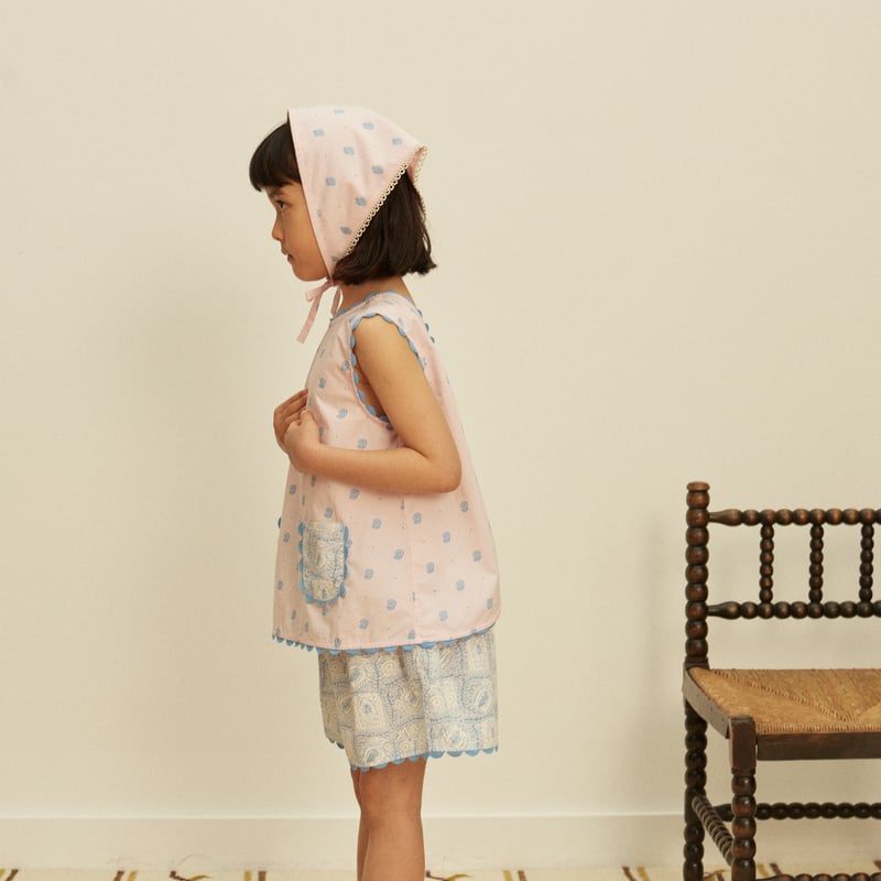Apolina / Juni Short Set - Studio Calico Pink/S