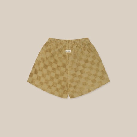 organic zoo / Dusky Checkerboard Terry Rope Shorts