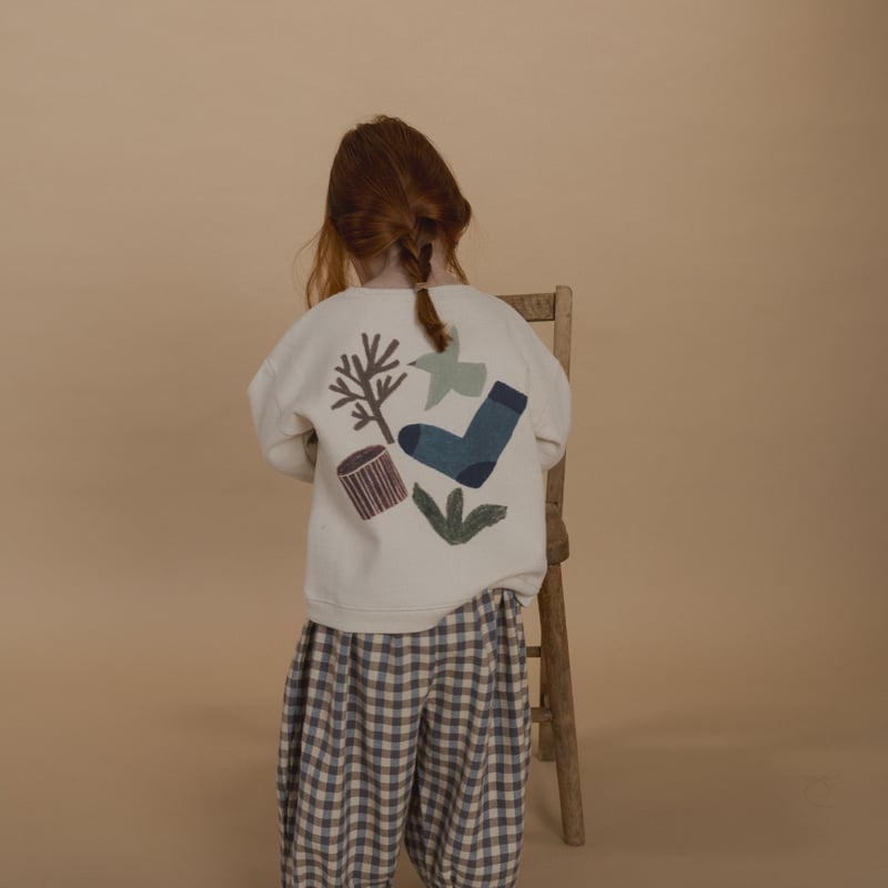 organic zoo / Forest Song Sweatshirt Undyed | c