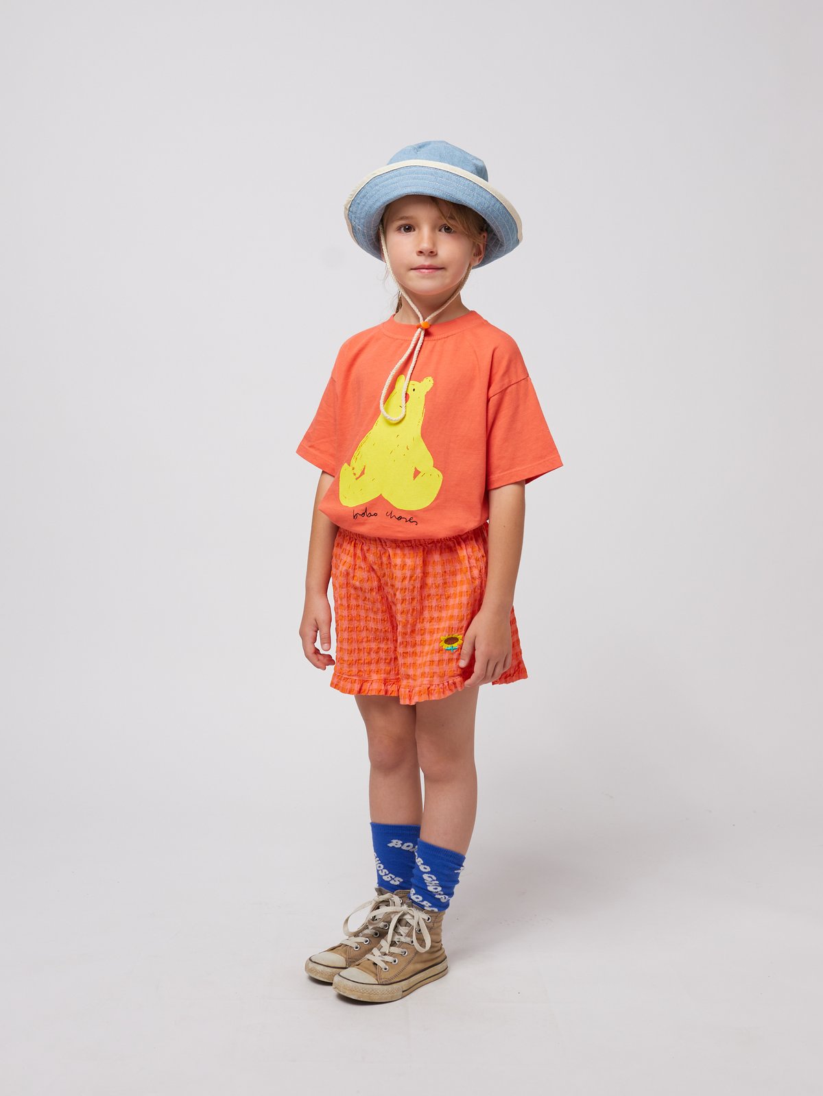 BOBO CHOSES / Bobo Choses light denim bucket ha