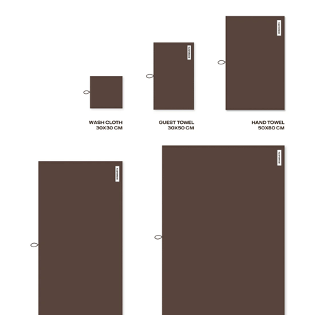 BONGUSTA / Naram Hand Towels 50×80cm 2color
