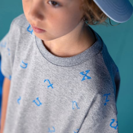 nixnut / Stamp Tshirt - Grey