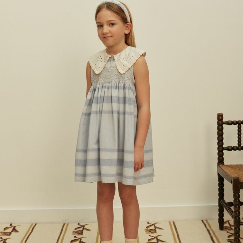 Apolina / Cornelia Sleeveless Smock Dress - Sum