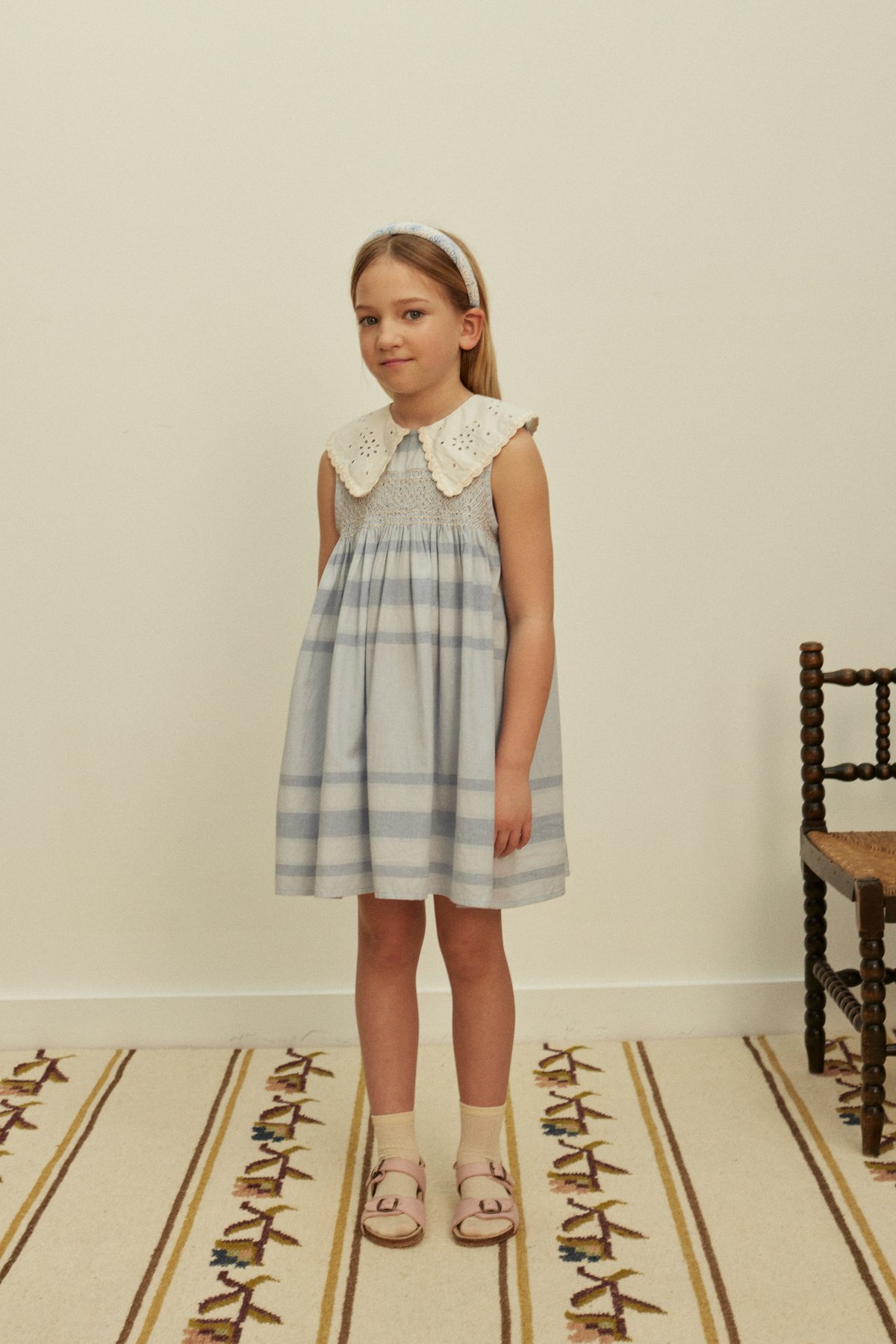 Apolina / Cornelia Sleeveless Smock Dress - Sum