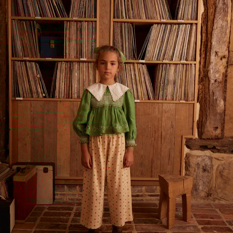 Apolina / Mila Jersey Trousers - Meadow Calico