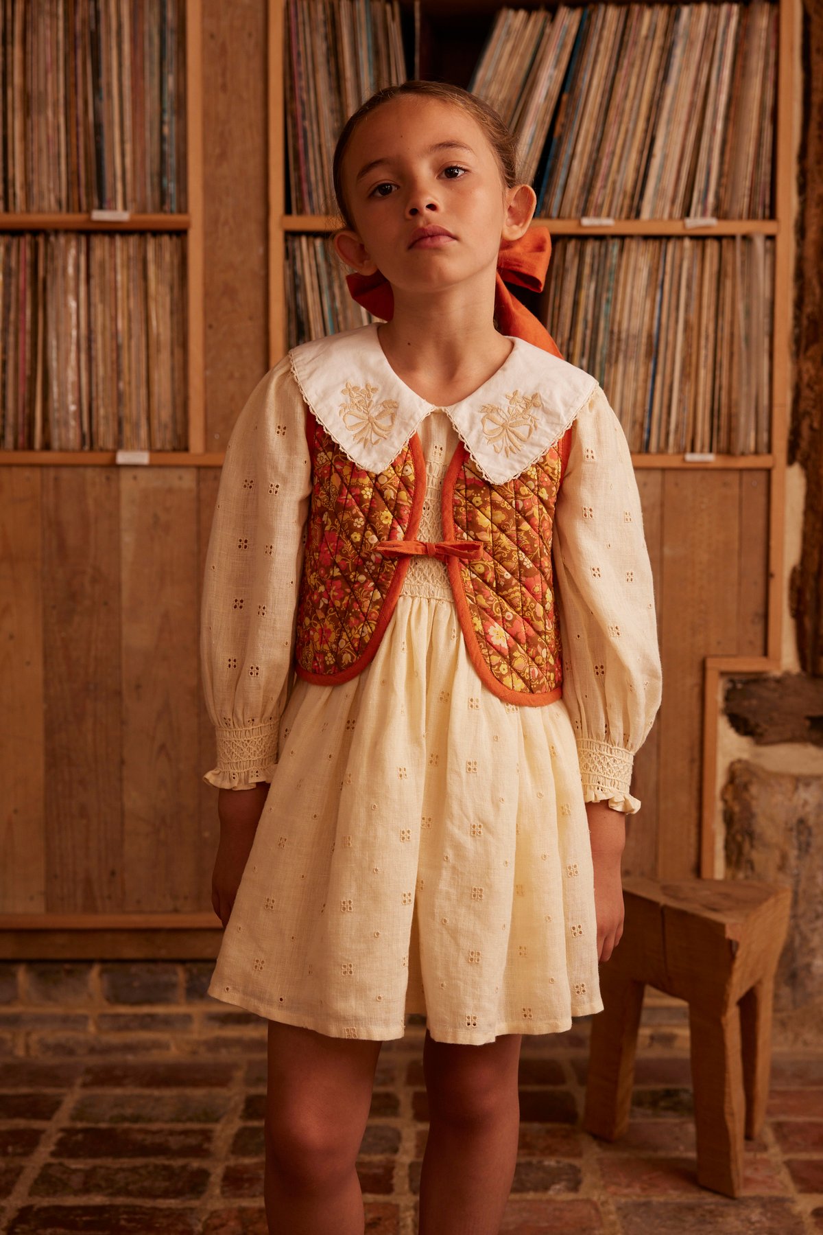 Apolina / Carey Dress - Broderie Anglaise | cal