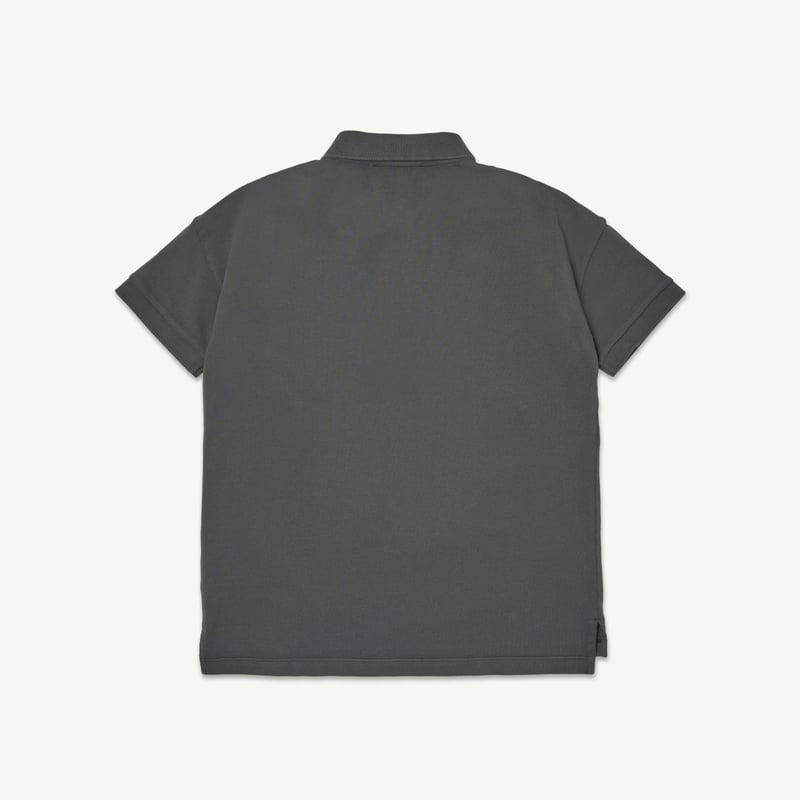 main story / Polo Shirt - Asphalt (2y-10y) | ca