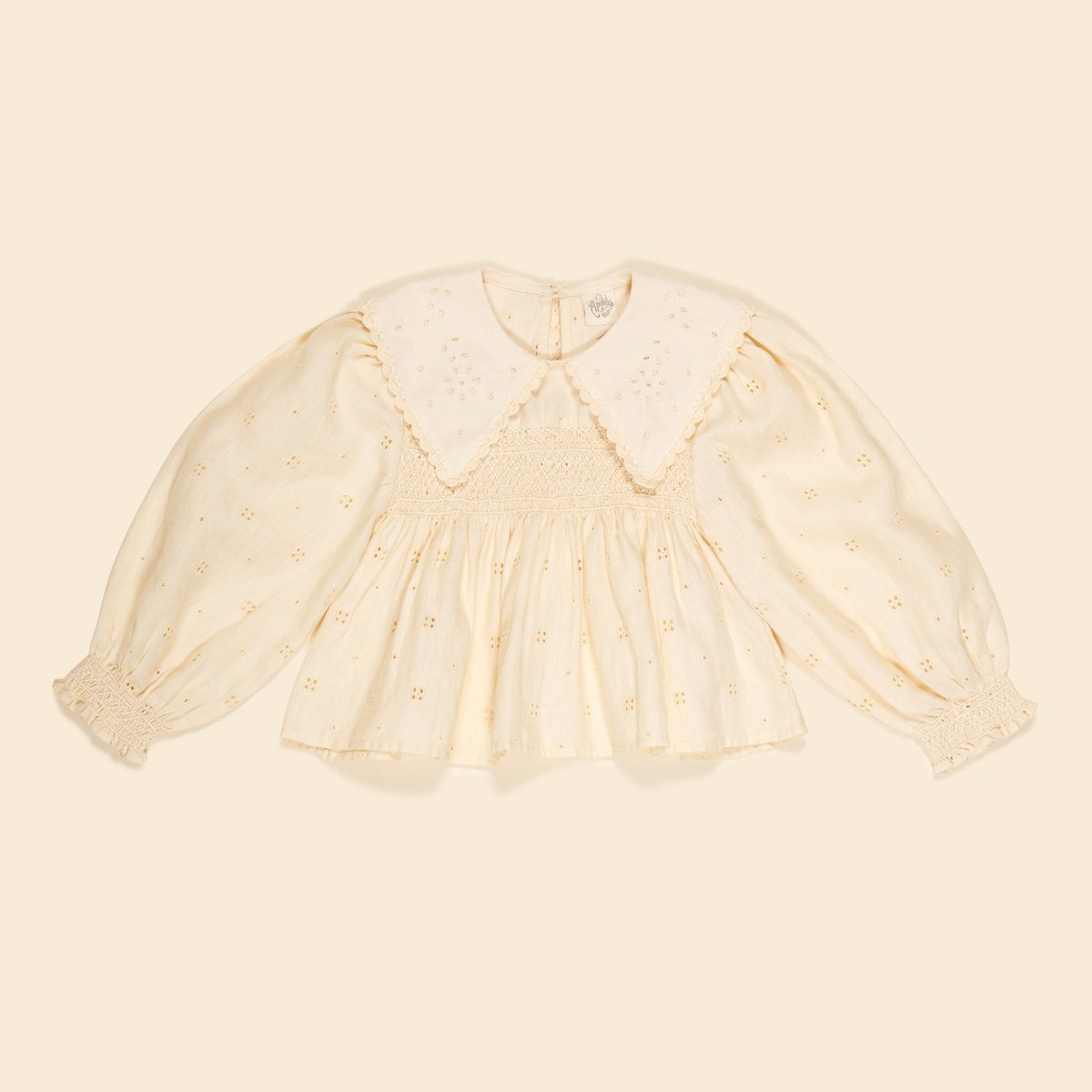 トップス APOLINA Cora Blouse Apolina / Cornelia Blouse - Broderie Anglaise |