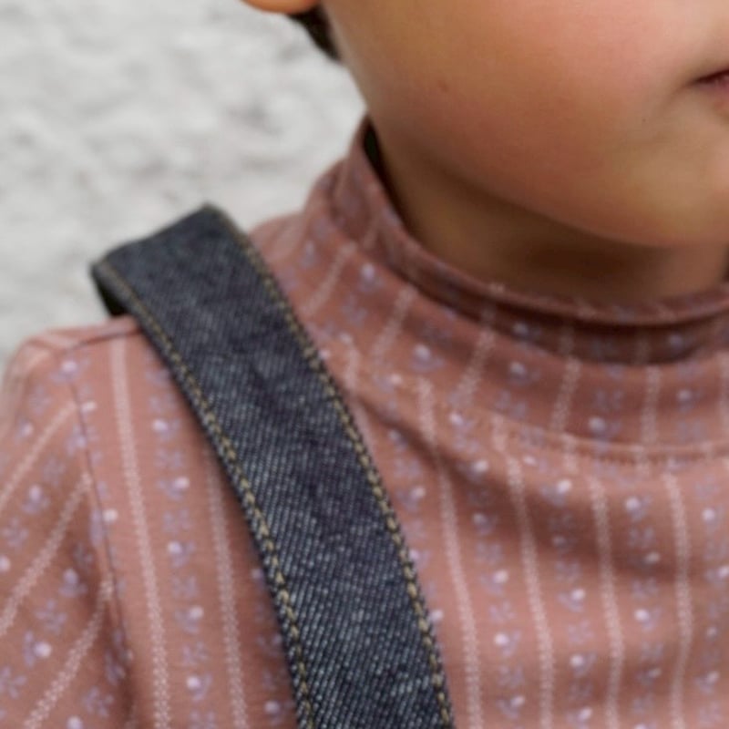 iver&isla / pima snap turtleneck - wallpaper la