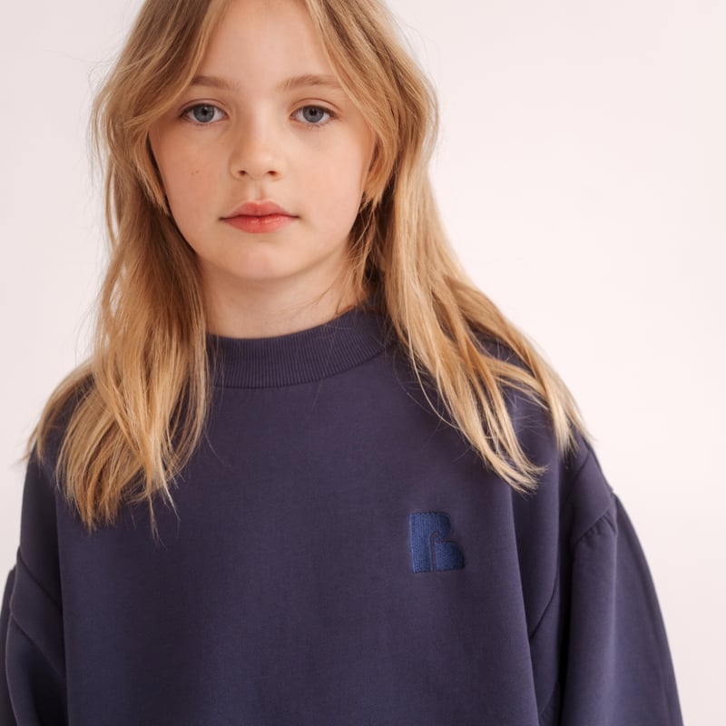 新品未使用　INSCRIRE Asymmetry Sweat パープル asymmetry design sweat / pink （アシンメトリーデザイン