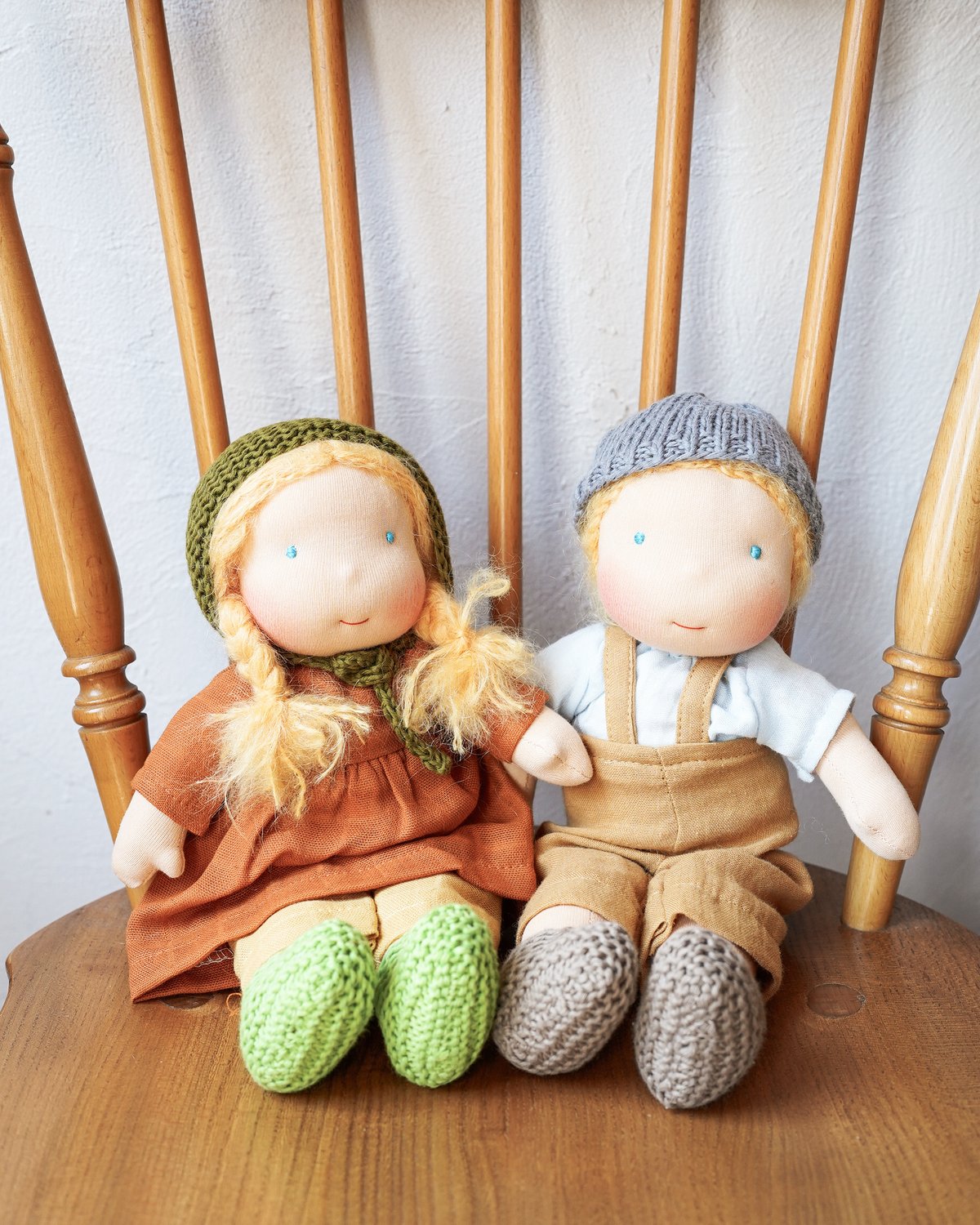 ウォルドルフ人形30㎝と着替えセット ウォルドルフ人形 (30cm) 2種類 / chimpy toys | calme closet