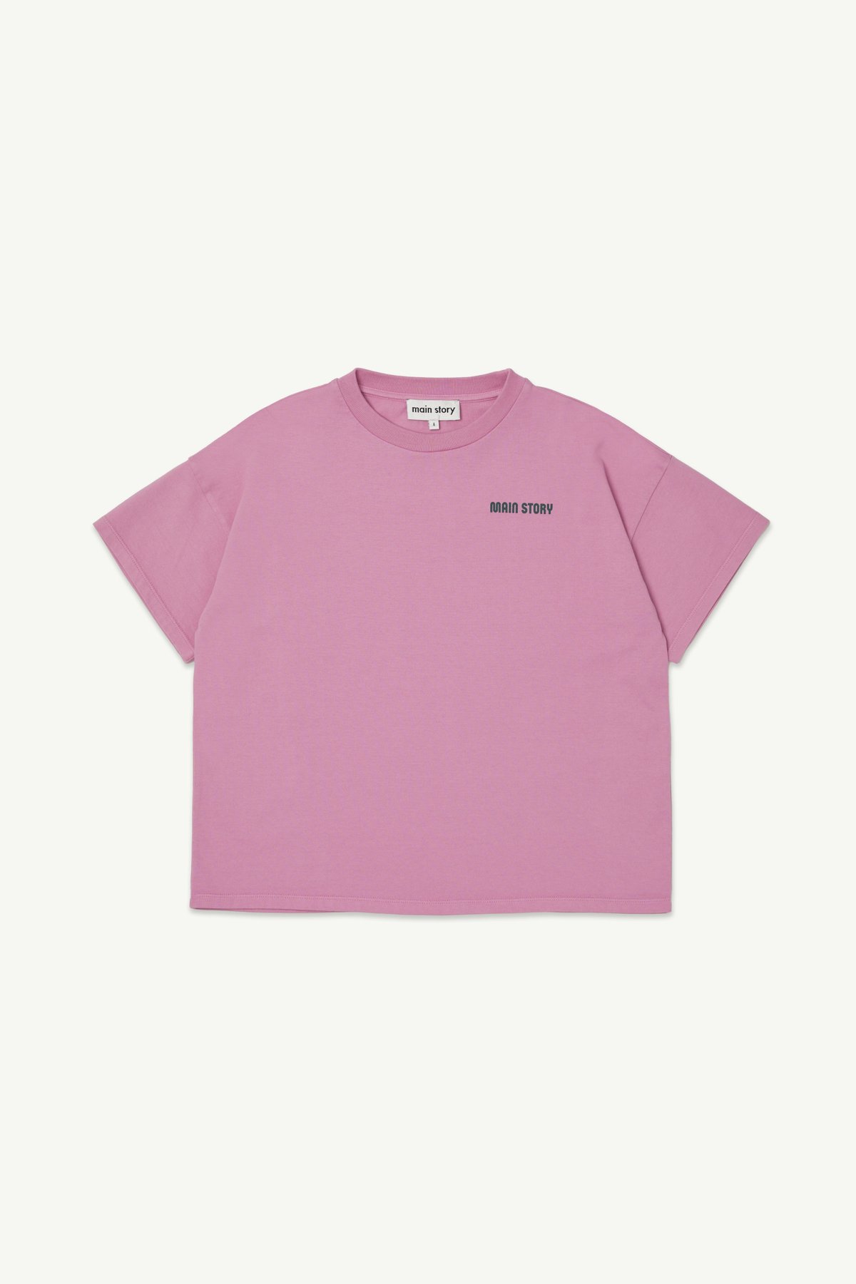 main story / Oversized Tee - Orchid Smoke | cal