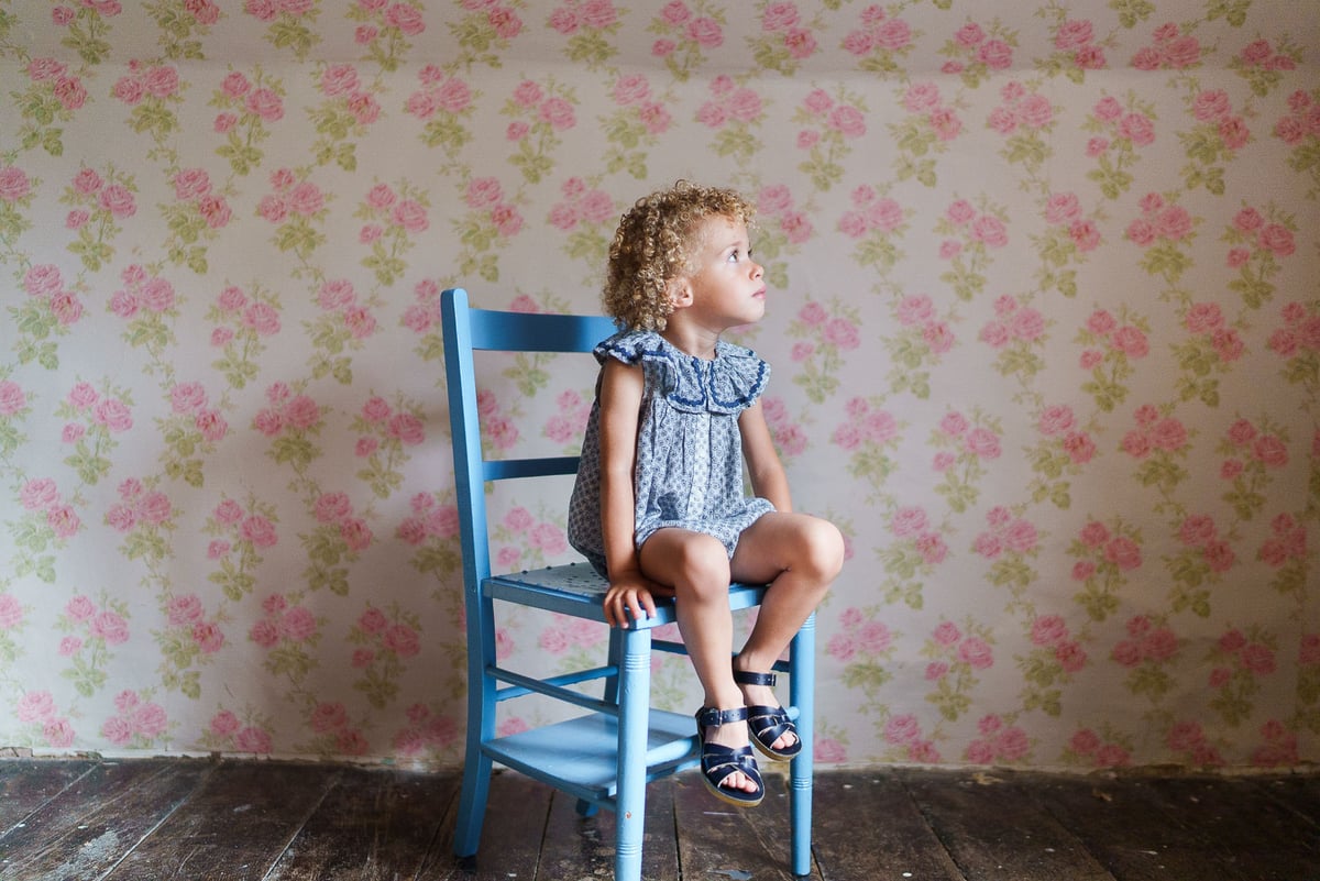 Little cotton clothes / Clara Romper - Tenby Fl