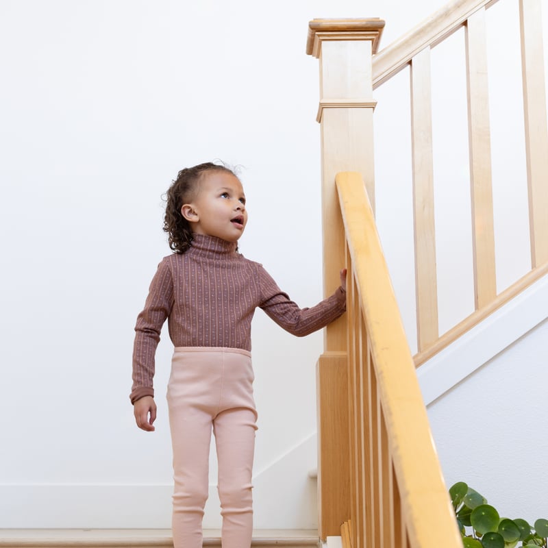 iver&isla / pima snap turtleneck - wallpaper la