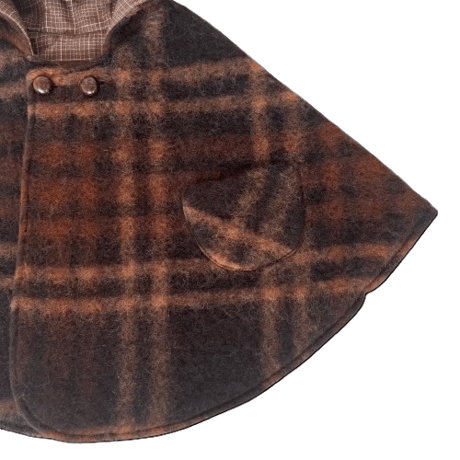 ☆HELLO LUPO / N Poncho - Chestnut -