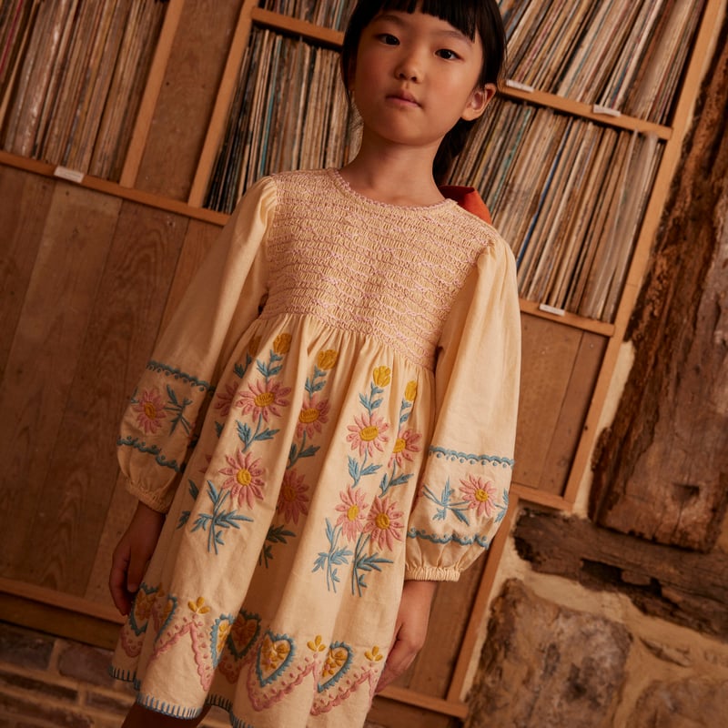 ワンピース Apolina patty dress Apolina-Patty-Dress-Cream-