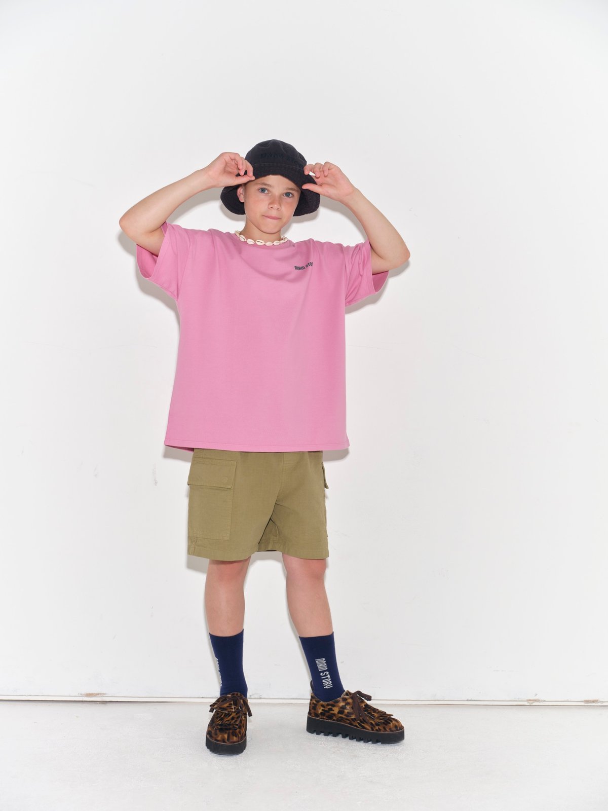 main story / Oversized Tee - Orchid Smoke | cal