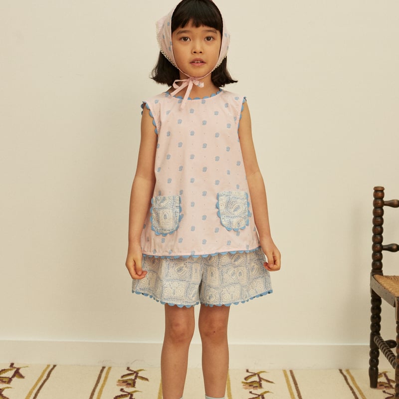 Apolina / Juni Short Set - Studio Calico Pink/S