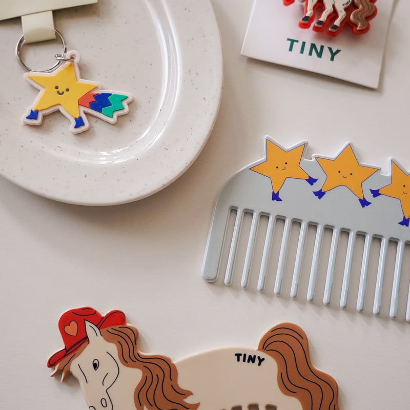 均一SALE 1000円 】tinycottons / HORSE BIG CLIP |