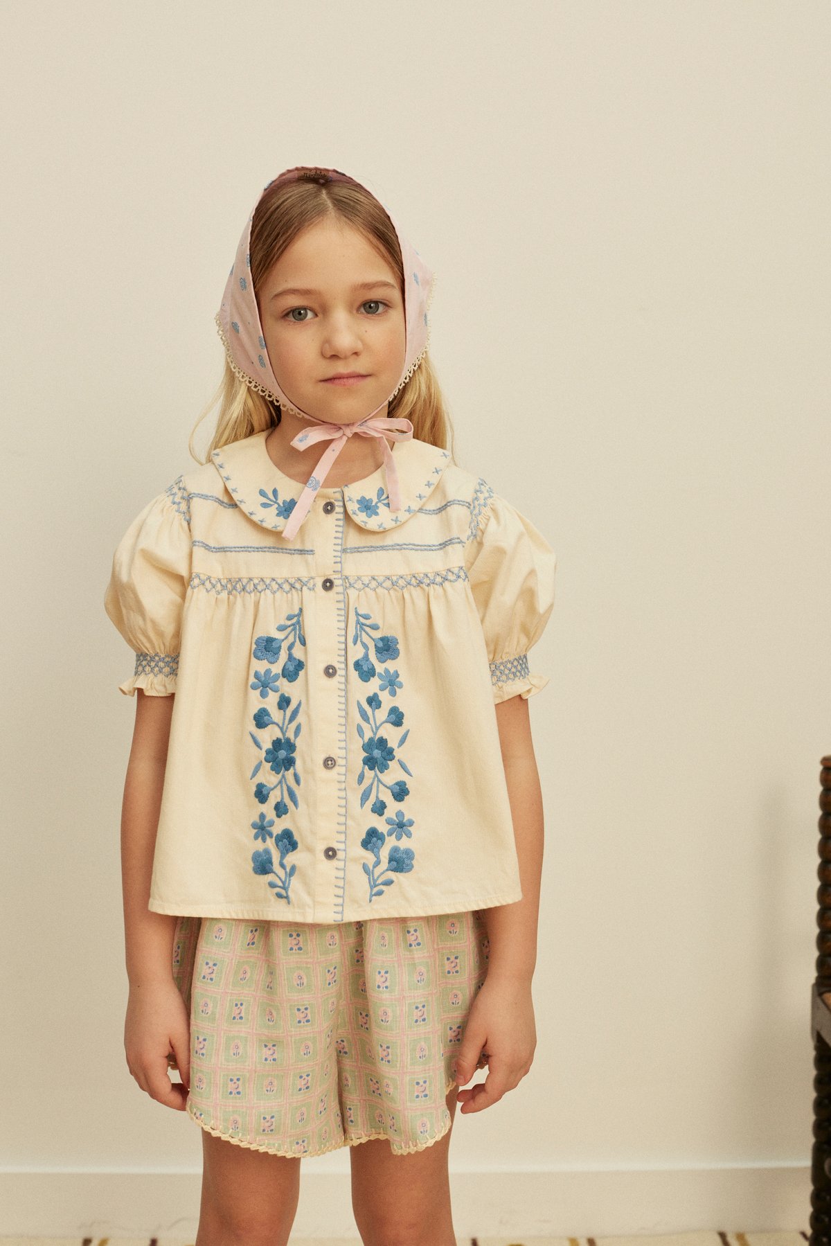 Apolina / Alice Shorts - Rosepanel Mint | calme