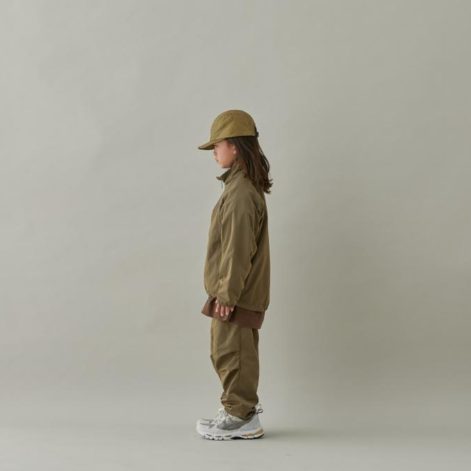 MOUN TEN. / warm track jacket - khaki | calme c