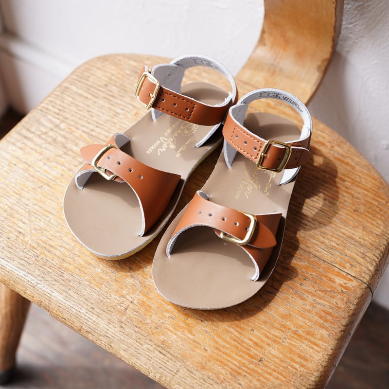 SaltWater Surfer tan us1 ソルトウォーター Salt Water Sandals / SURFER (SUN-SAN) - Tan - 1
