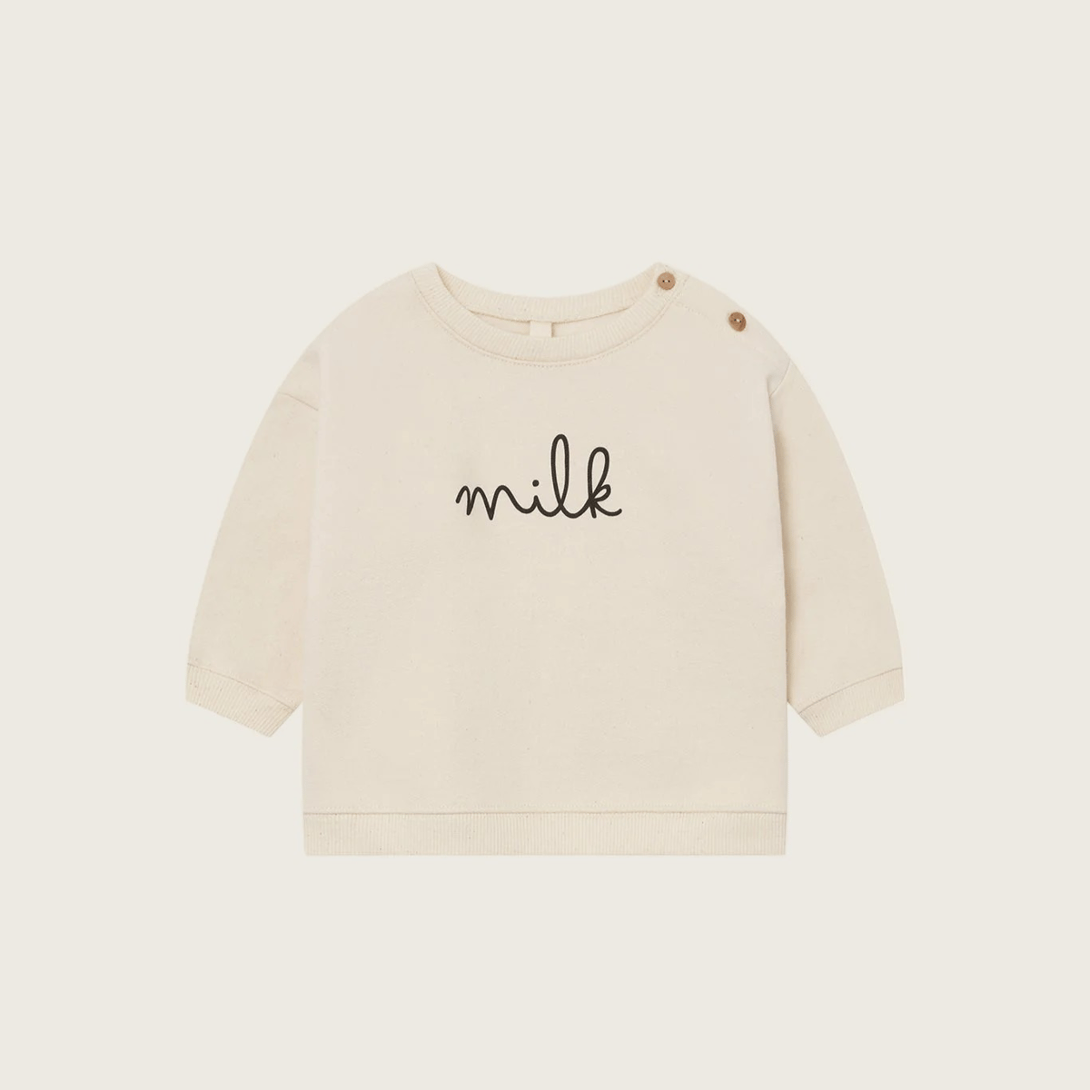 organic zoo / Undyed Milk Sweatshirt | calme cl