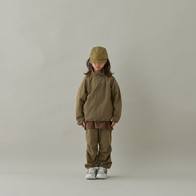 MOUN TEN. / warm track jacket - khaki | calme c