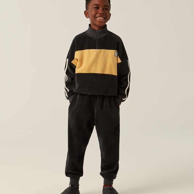 the campamento / GREY CONTRAST SWEATSHIRT | cal