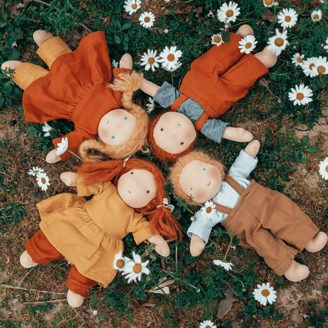ウォルドルフ人形 (30cm) 2種類 / chimpy toys | calme closet