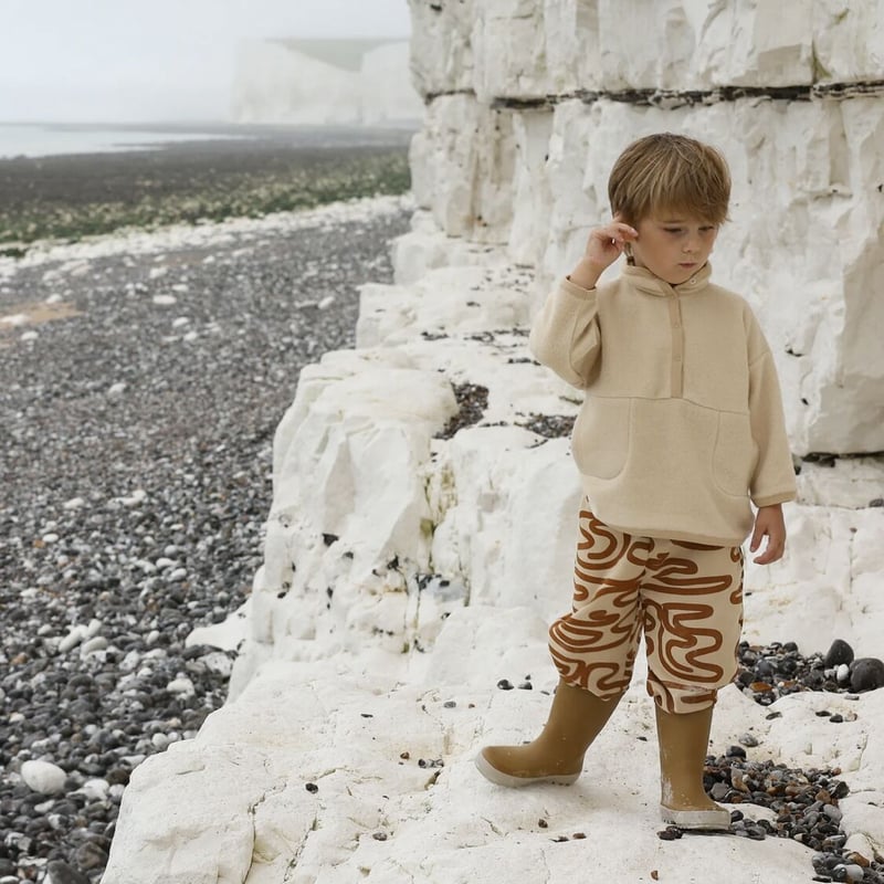 organic zoo / Warm Sand Fleece Sweater | calme