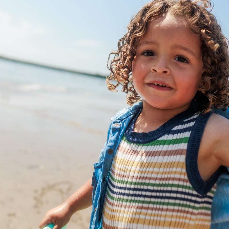 MABLI / CARAVAN VEST - NAUTICAL STRIPE | calme 