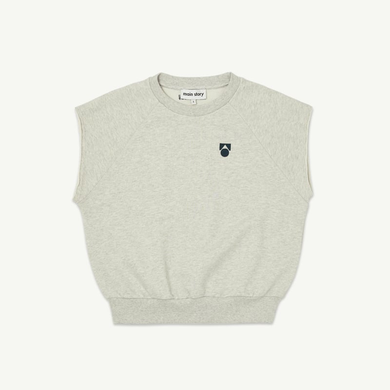 main story / Tank - Ecru Melange (2y-10y) | cal