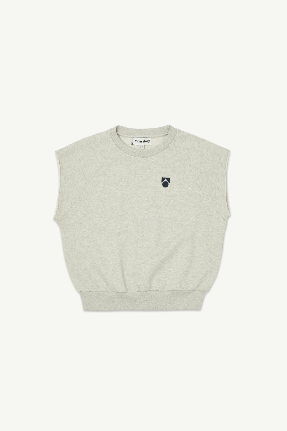 main story / Tank - Ecru Melange (2y-10y) | cal