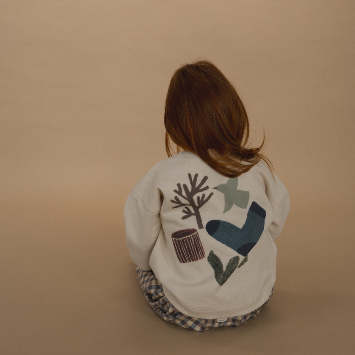 トップス organic zoo Forest Song Sweatshirt 3-4y organic zoo / Forest Song Sweatshirt Undyed 4-5