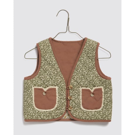 Little cotton clothes / Bay Waistcoat Combe Floral