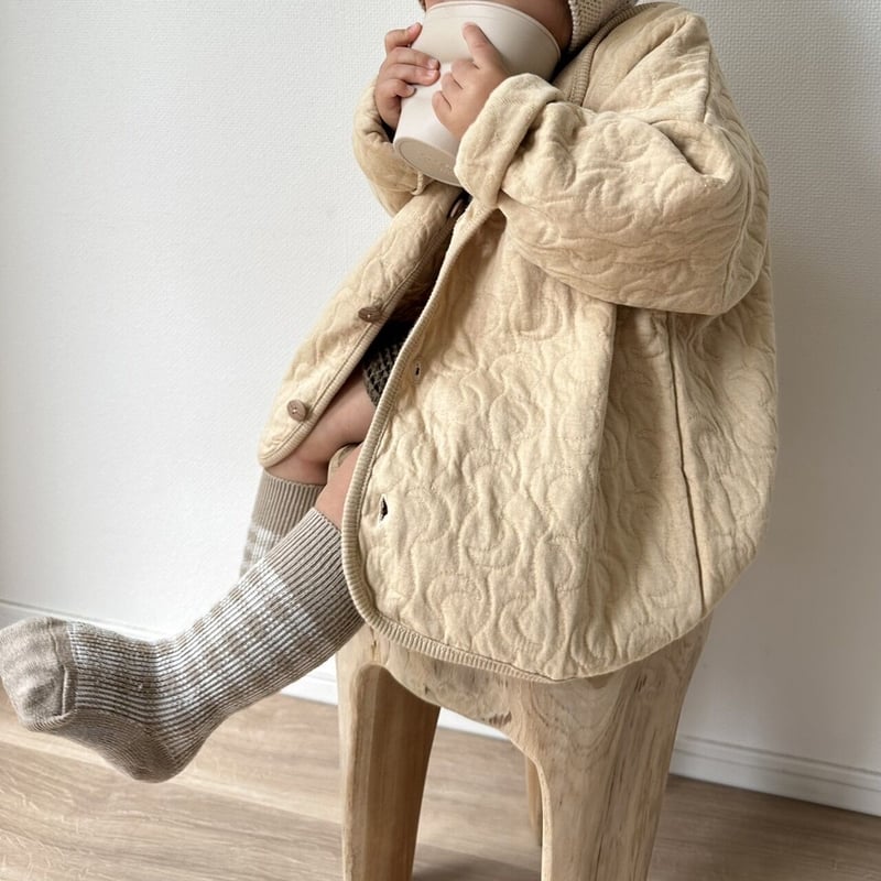 2-3y Midnight Quilt Cardigan / organic zoo | ca...