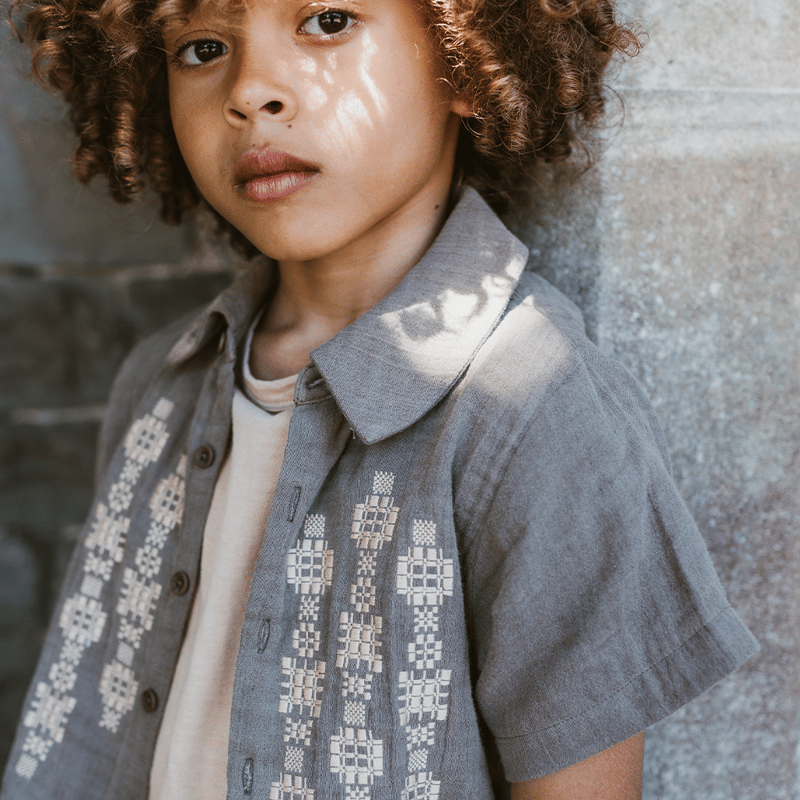 MABLI / FOLK SHIRT - KOALA - | calme closet