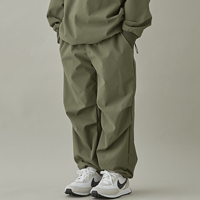 MOUN TEN. / stretch rip utility pants (Re-nylon) - olive -