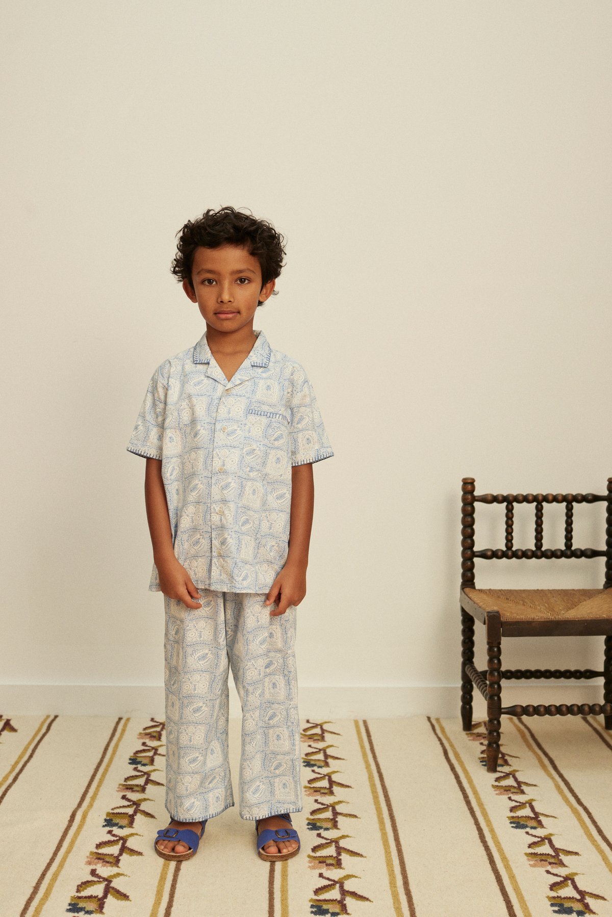 Apolina / Donny Print Trouser Set - Studio Flor