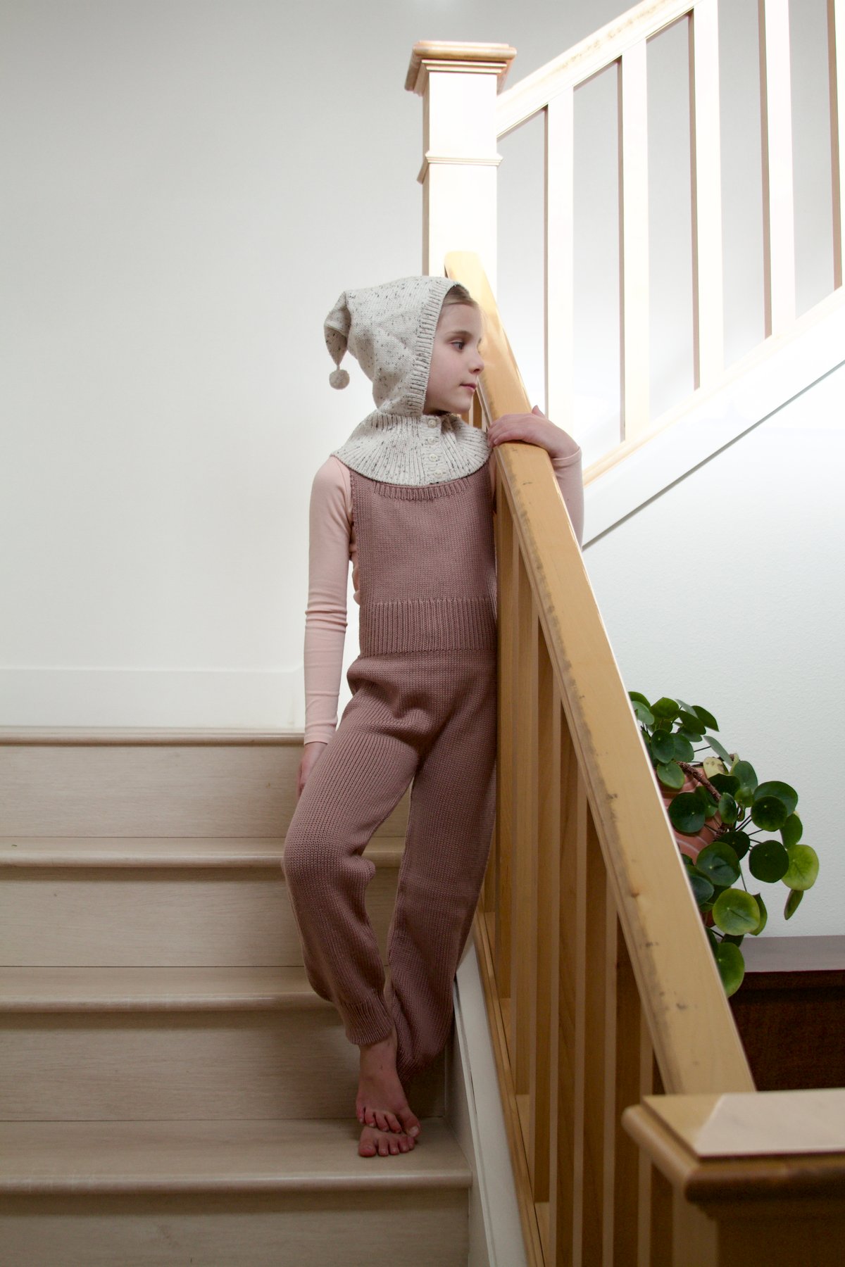 iver&isla / balaclava - snowdrop tweed | calme