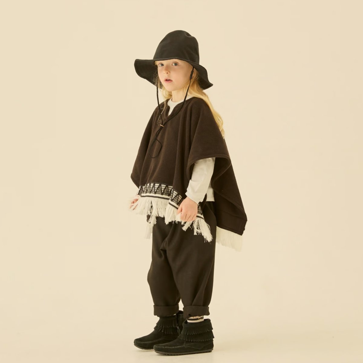 elfinFolk 23AW ビーニー、ポンチョ elfinfolk ポンチョ 【公式通販】