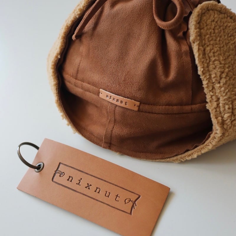 【お譲り】nixnut hat 25ss 2-4y nixnut (ニックスナット)｜le lis blanc(ルリブロン