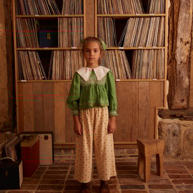 Apolina / Mila Jersey Trousers - Meadow Calico